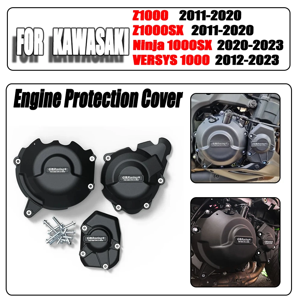 

Z1000 Motorcycles Accessories Guard Protector Cover For Case GB Racing For KAWASAKI Z1000SX Ninja 1000SX VERSYS 1000 2011-2020