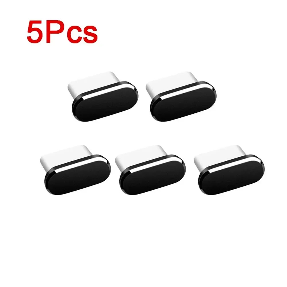 Universal USB-C Dust Plug with Cleaning Brush and Anti-Dust Charging Port Protector Cover