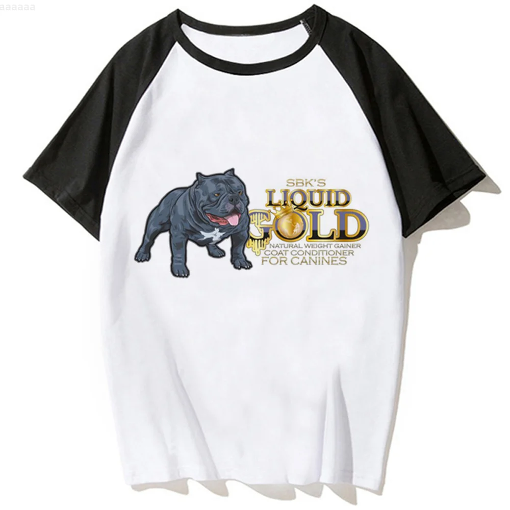 

American Bully Tee men streetwear manga funny tshirt boy y2k harajuku funny clothing