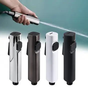 Pressurization Toilet Bidet Sprayer Shower Head Universal 4'' Point WC Clean Handheld Bathroom Accessories Water Hose Spray 1