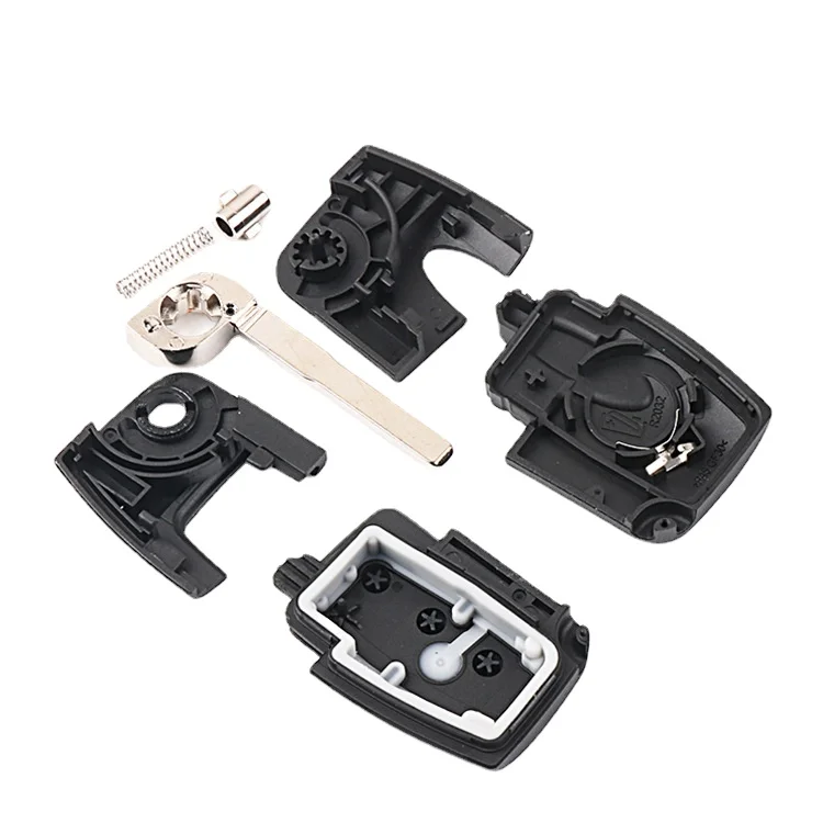 1Pc for Ford Focus Fiesta S-MAX folding remote control shell car chip key replacement shell