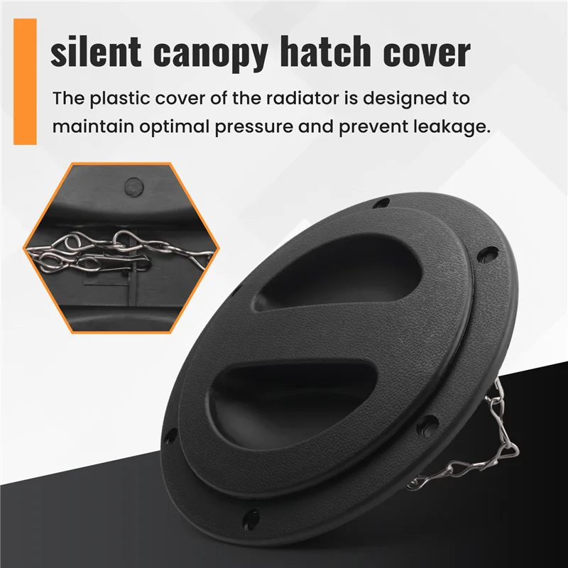 Generator Water Tank Cover With Seal Radiator Plastic Cap Silent Canopy Hatch, Spare Parts A