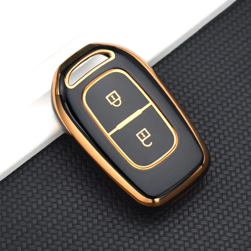 TPU Shell Fob For Renault Kwid Traffic Symbol For Dacia Sandero Logan Duster Car Remote Key Cover Case Key Protector Holder