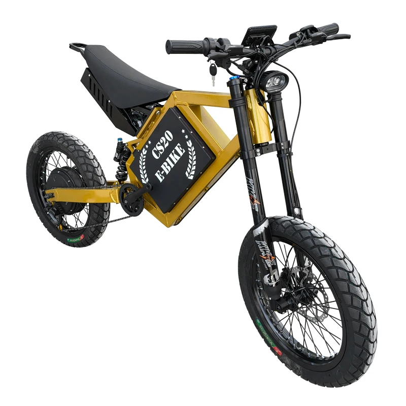 Cs20 72V Electric Bicycle EBIKE 12000w Motorbike Pitbike Electric Dirt Bike