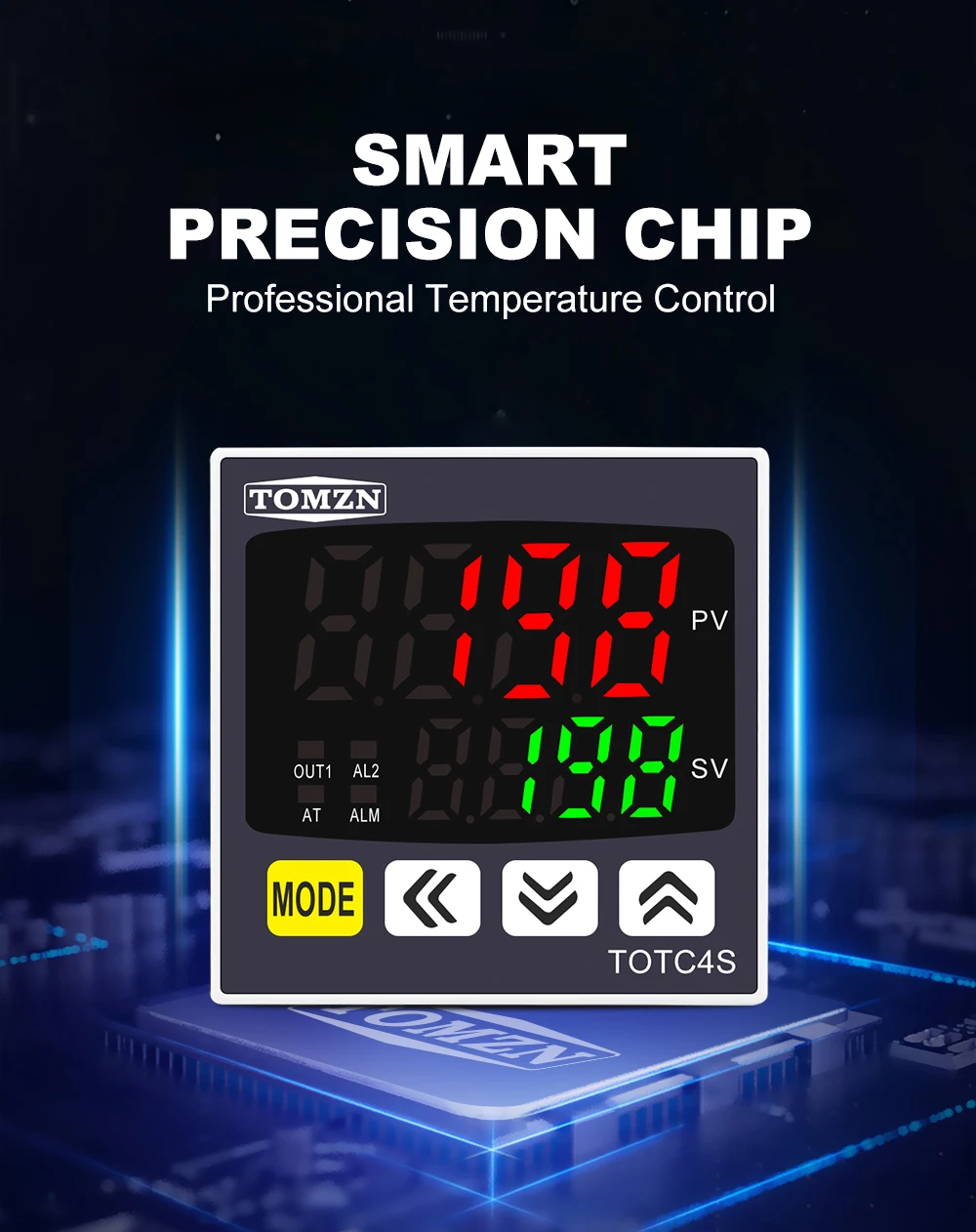 Digital PID Thermostat Dual Output Universal Input Temperature Controller Regula