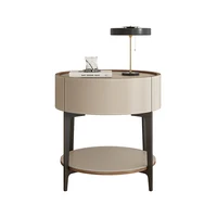 Table De chevet au Design Unique, esthétique moderne, Style italien De luxe, tiroirs De rangement, meubles De chambre à coucher 6