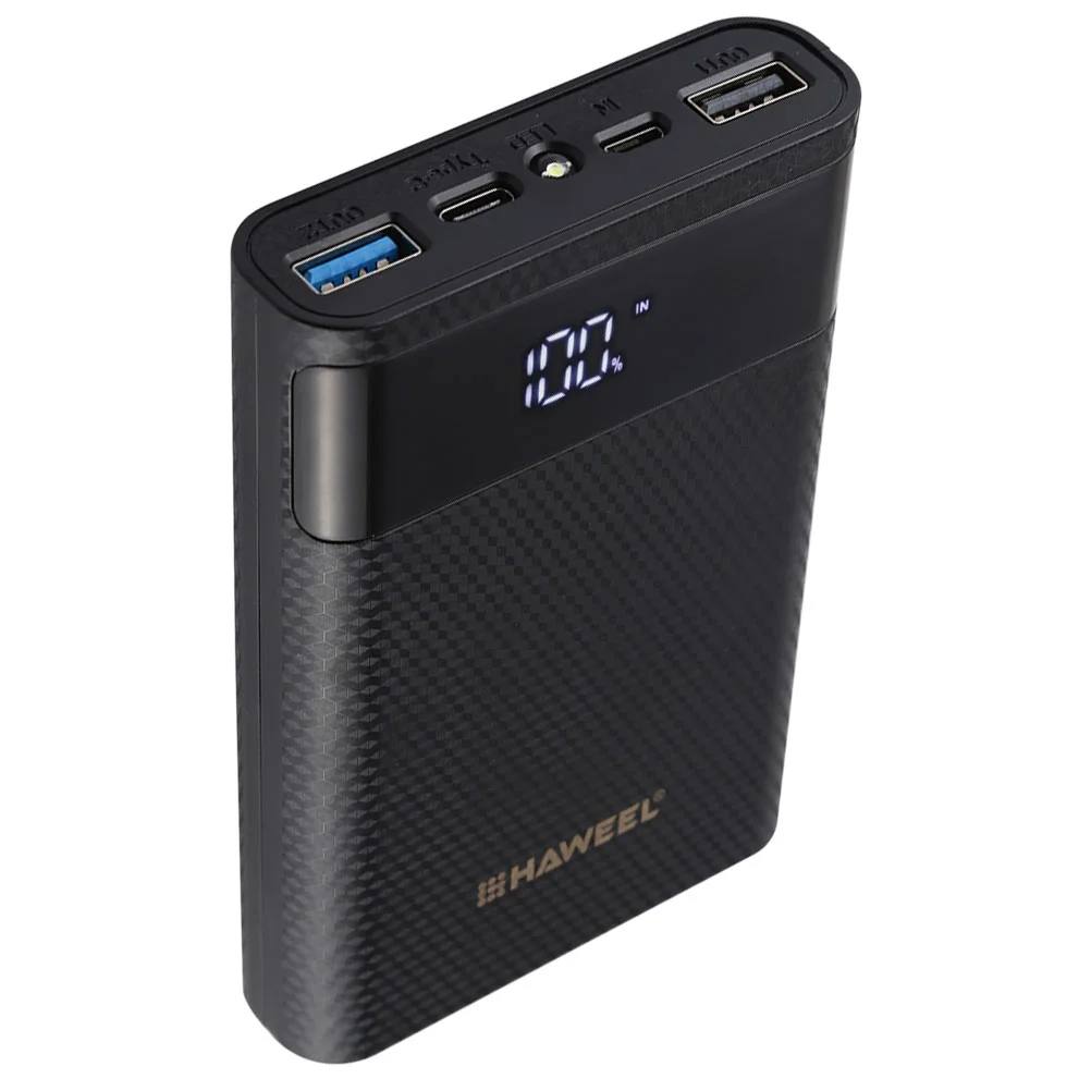 Chargers Case Powerbank Fast Charging Usb External Black Rechargeable Magnetic