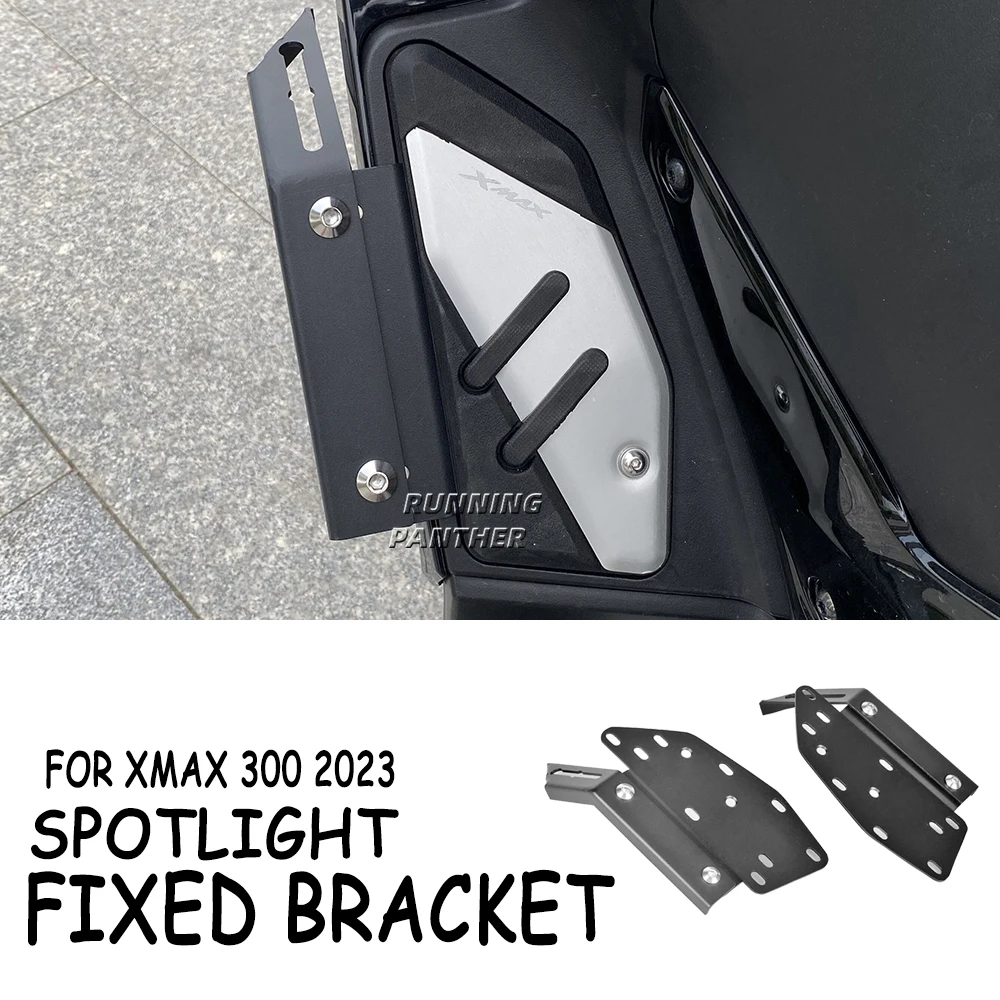 

Для YAMAHA XMAX300 X-MAX 300 XMAX300 XMAX 300 2023 новые аксессуары для мотоциклов прожектор кронштейн держатель спортивные противотуманные фары