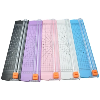 Taglierina per Carta A4, Forbici Manuali Mini, Strumento per Artigianato Studentesco, Macchina Portatile per Tagliare la Carta