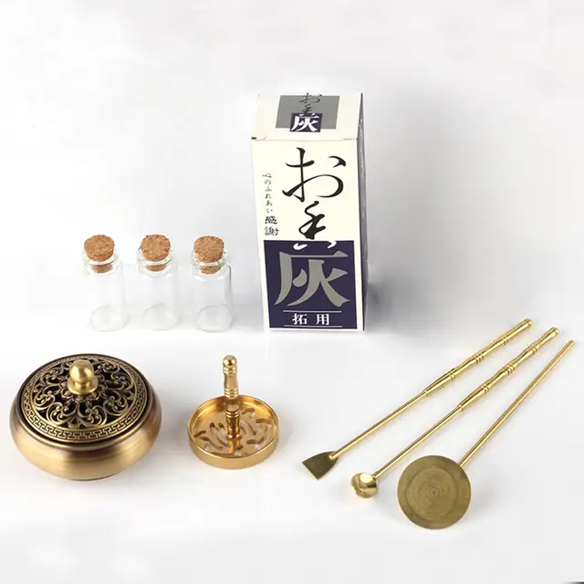 Tiszta Réz Füstölő Égő Tömlő Szerszámok Szantálpor Hamu Por Édeskömény Bútorok Relax Jóga Iroda - Image 3