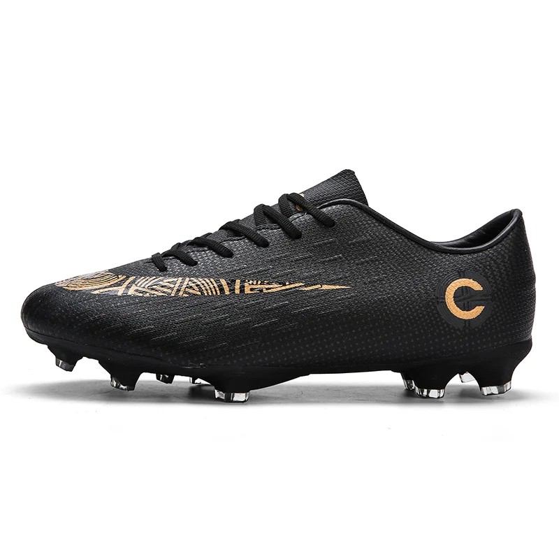 Boots Men's Outdoor Breathable Anti Slip Five-a-side Football Training Shoes_voghion.com