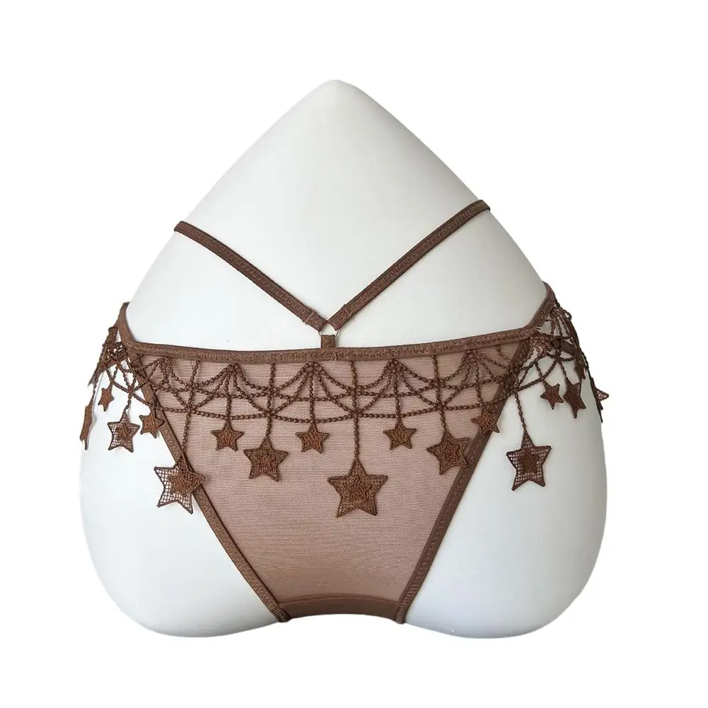 

Women Open Thongs Panties Briefs See Through Underwear Briefs Lace Transparent Hollow Sexy Lingerie Erotic Knickers Nightwear