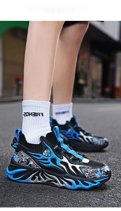 Tendenza scarpe sportive nuove per uomo autunno 2023 Scarpe versatili per ragazzi delle scuole medie leggere, resistenti e inodore_voghion.com