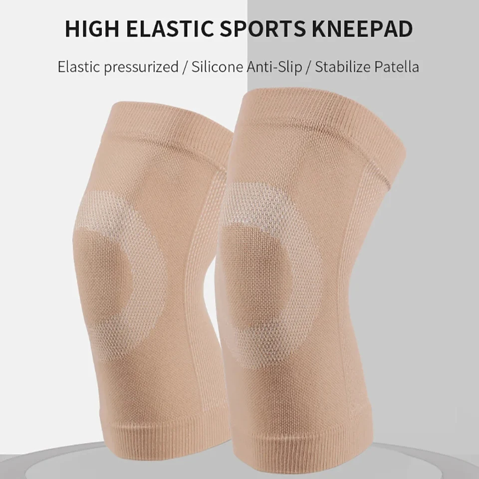 1Pair Summer Ultra Thin Knee Support Brace Sports Knee Pads Gym Running Protector Meniscus Arthritis Injury Ease Pain