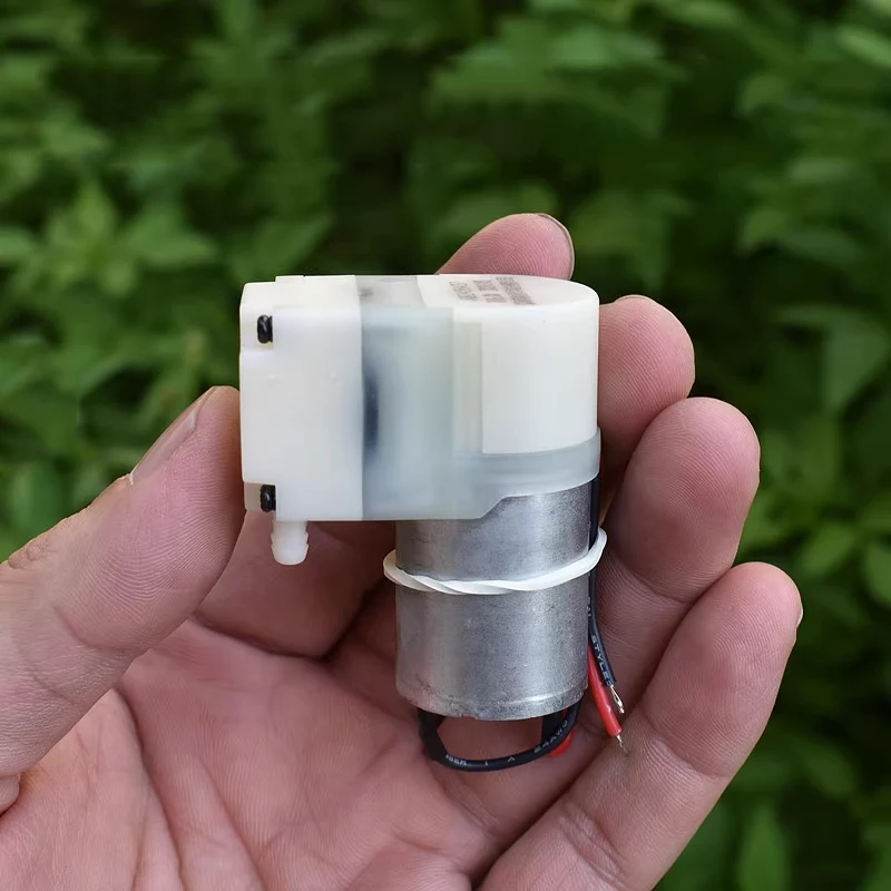 JQB2438437 DC 3.7V 5V 6V Small Mini 370 Diaphragm Vacuum Pump Negative Pressure Suction Pump DIY Inflator Breast
