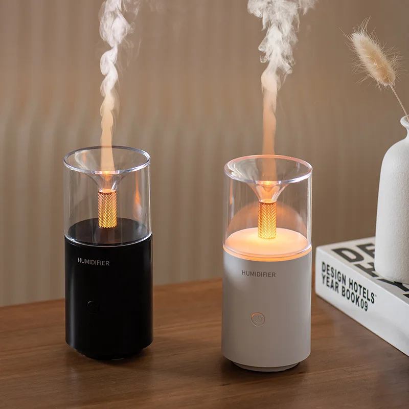 Mini Portable Car Aromatherapy Essential Oil Diffuser with LED LightHome Office Table USB Electric Aroma Air Humidifier Diffuser 700ml large capacity aromatherapy air humidifier 5 spray nozzle heavy fog usb aroma diffuser with music rhythm lamp humidifiers