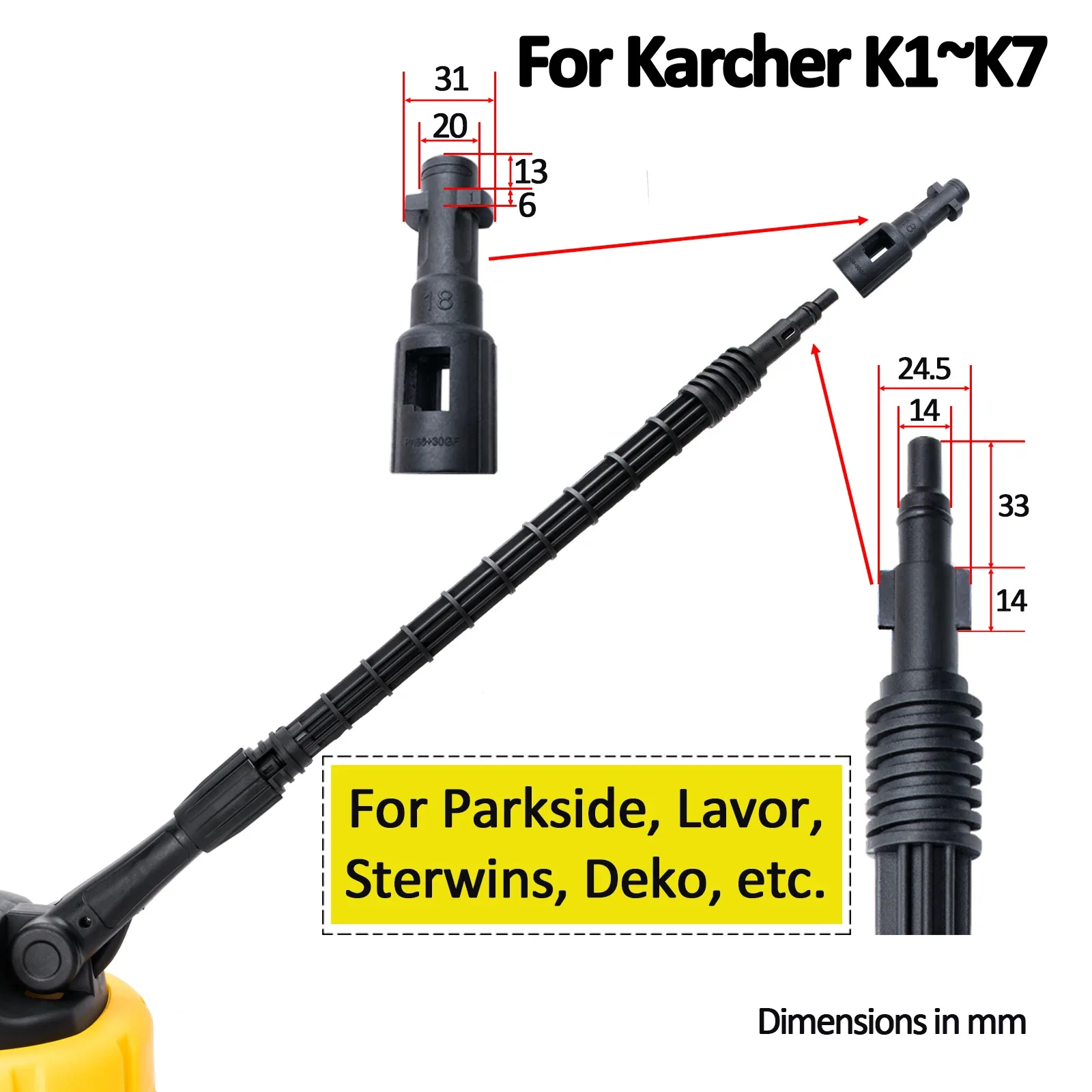 �з� �ͼ� ��Ƽ�� Ŭ���� �ٴ� ��ũ����, ǥ�� Ŭ���� �귯��, Karcher Lavor Champion Sterwins Parkside �з� �ͼ�