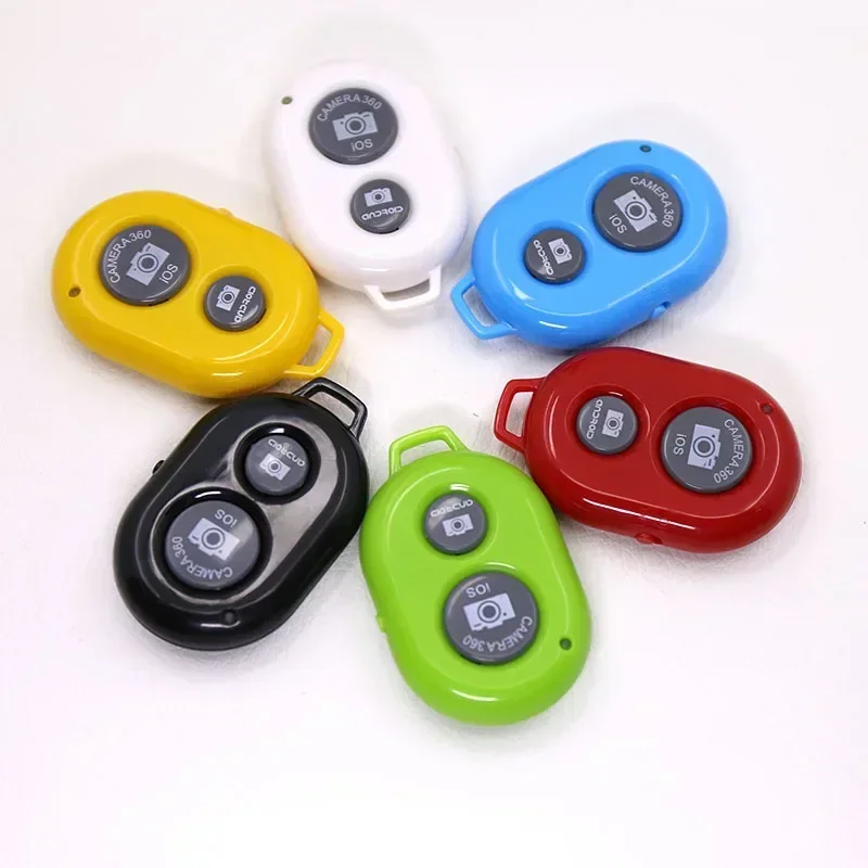 Camera Remote Shutter Button Mini Bluetooth-compatible Shutter Release Button Wireless Remote Control for IOS Android Camera