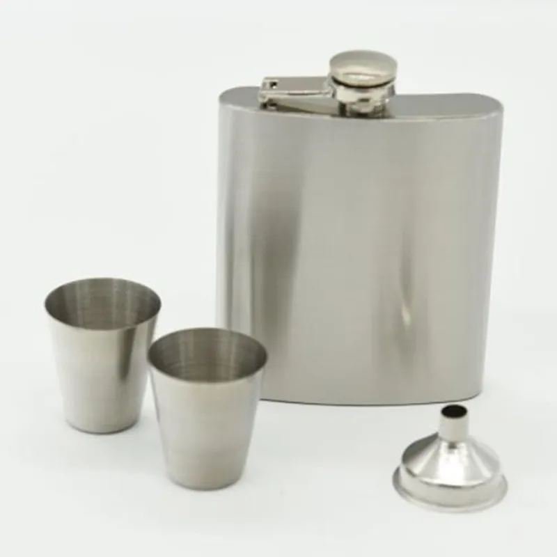 Stainless Steel Hip Flask for Men, Hip Flask, Wine Gift Box Package