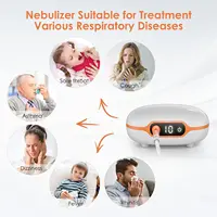 Nébuliseur portable, machine nébuliseur pour adultes et enfants, mini nébuliseur portatif avec embout pour adultes et masques de chargement 4