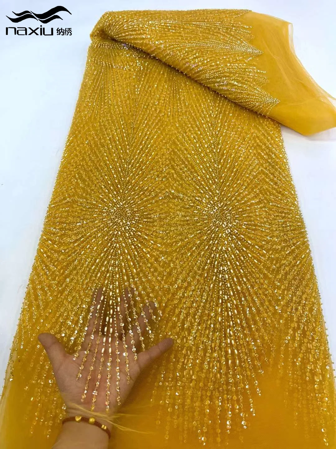 

Madison African Groom Lace Fabric 2024 High Quality Nigerian For Women Party Wedding Dress Embroidery French Seuins Lace Fabric