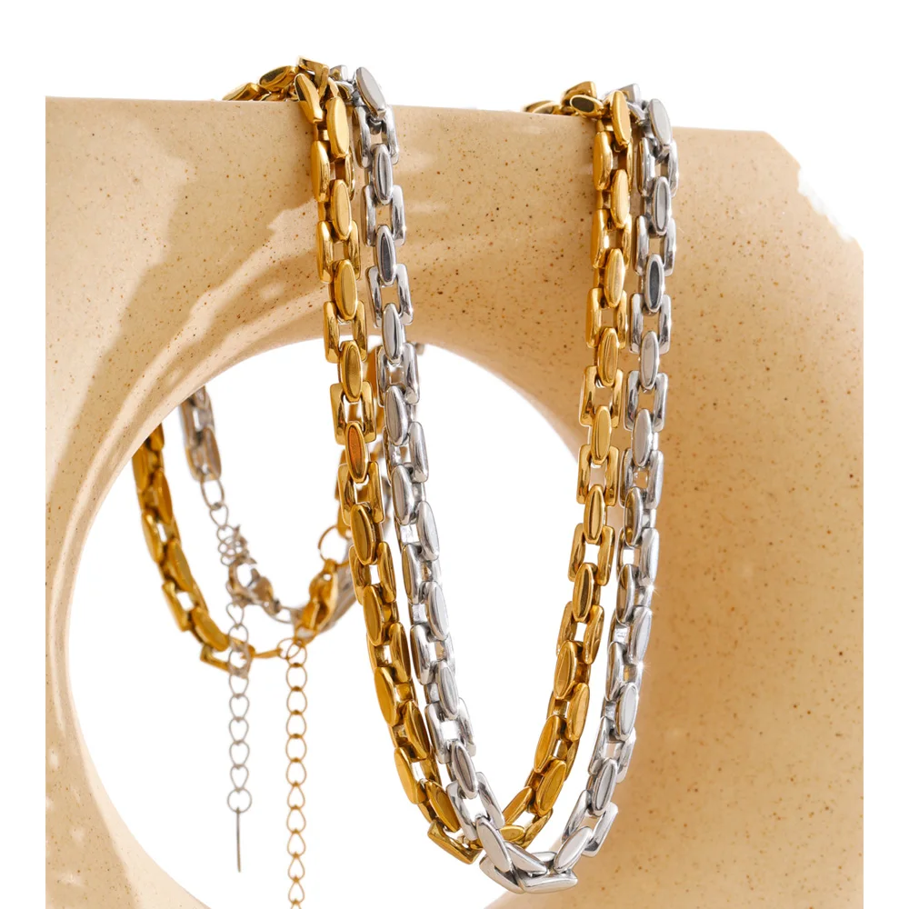 Stainless Steel Chain Necklace Jewelry