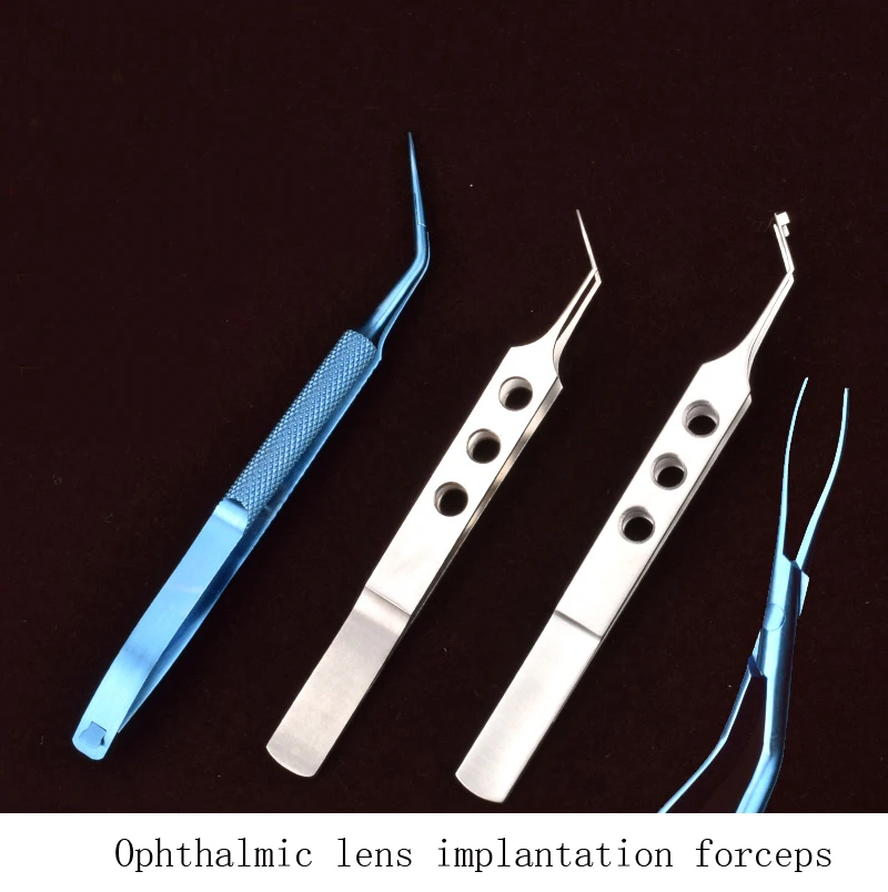 

Офтальмологические щипцы для имплантации линз для косметической пластической хирургии с плоской ручкой с круглой головкой утка-бис внутриглазная линза для удержания forc
