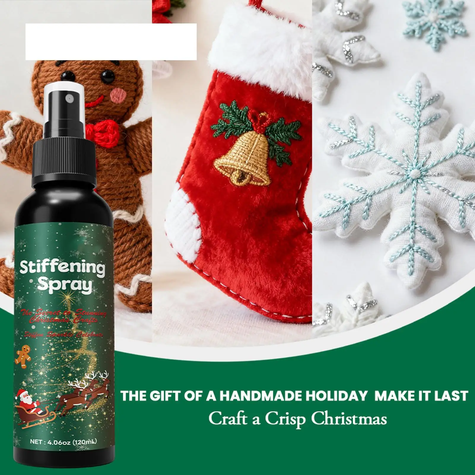 빠른 경화 패브릭 스프레이 120ml 50ml 빠른 건조 펠트 옷 가죽 수리 공예 크로셰 뜨개질 방지 염색 보조제