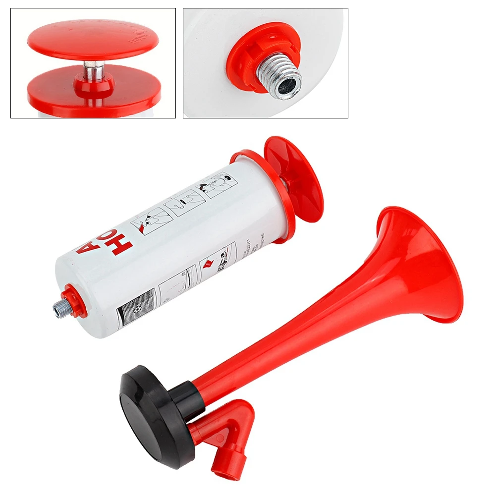 Air Cheering Horn Handheld Air Pump Horn Noise Maker Safety Boat Car Sports Events