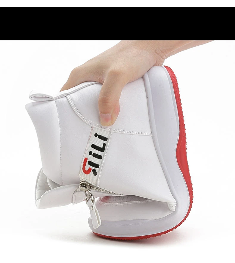 Damen Keil-sneaker Freizeitschuhe Mit Dicker Sohle Für Damen_voghion.com