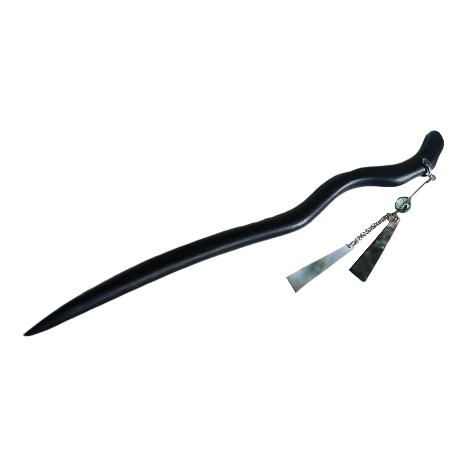 Retro Chinesischen Stil Haarnadel Elegante Sanfte Simulierte Holz Quaste Haar Stick Hanfu Ru Rock Frisur Zubehör Für Frauen – Detail 4