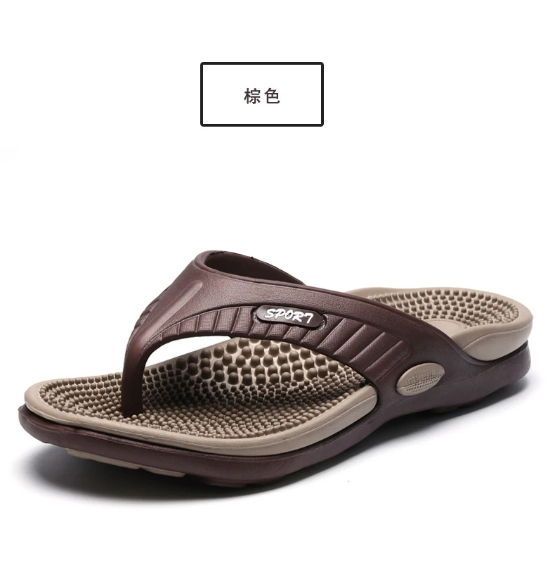 Men's Comfortable Slip-On Slippers Soft Breathable Home Wearable Slippers Anti-Slip EVA Material for Casual Wear