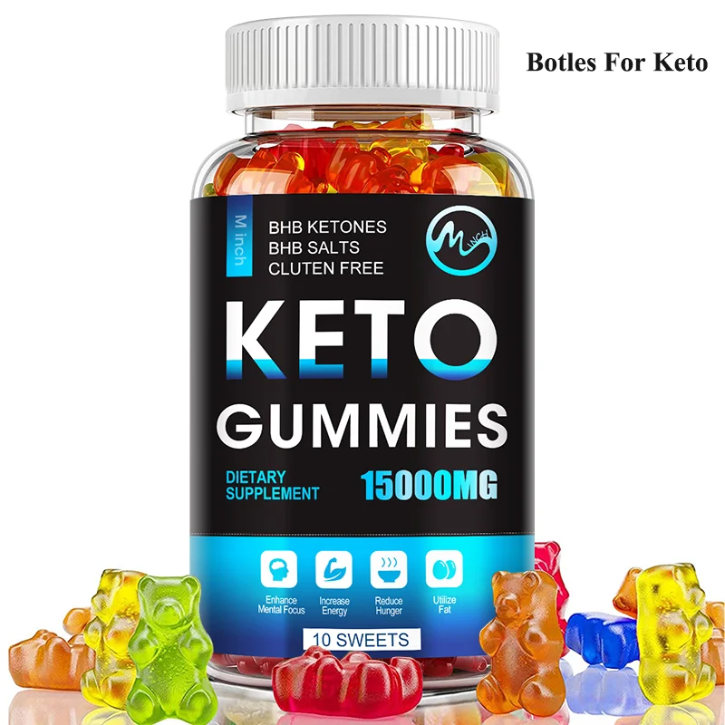 Minch Weight Loss Apple Acid Ketogenic Diet Supple Slimming Keto Gummies Ketone Fat Burner Bear