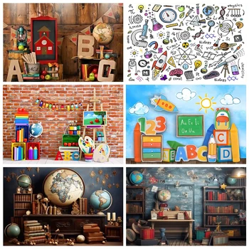 Lavagna nera Penci ritorno a scuola sfondo personalizzato fotografia regalo per bambini sfondo di laurea per Photo Studio Photocall