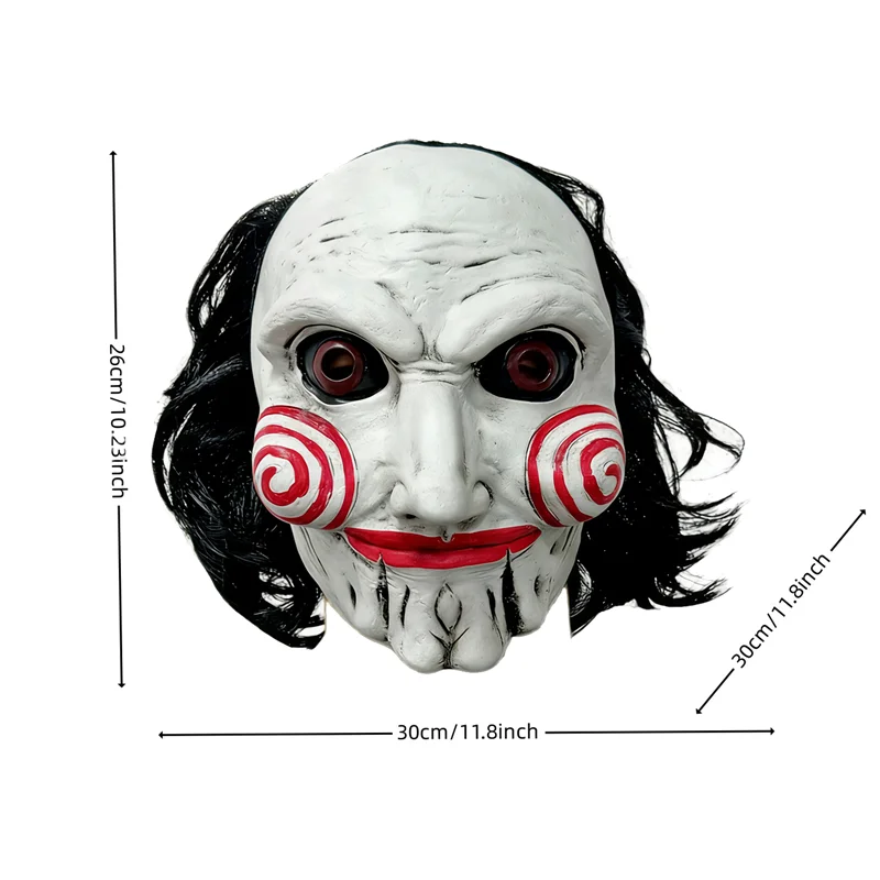 Saw Billy the Puppet Horror Mask Cosplay Props
