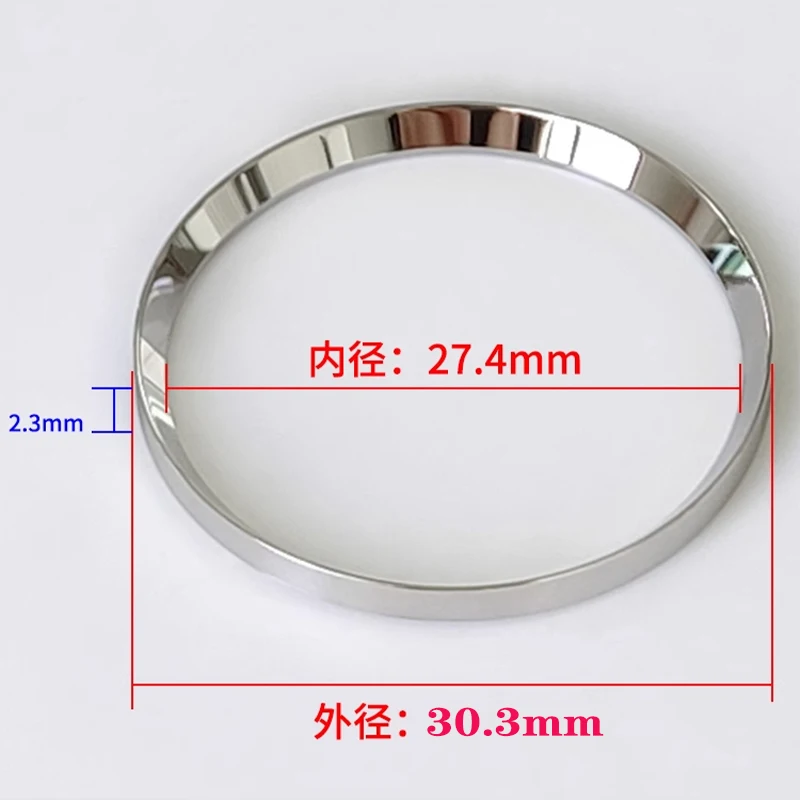 30.3mm Copper Watch Chapter Ring - Premium Inner Ring Replacement Parts