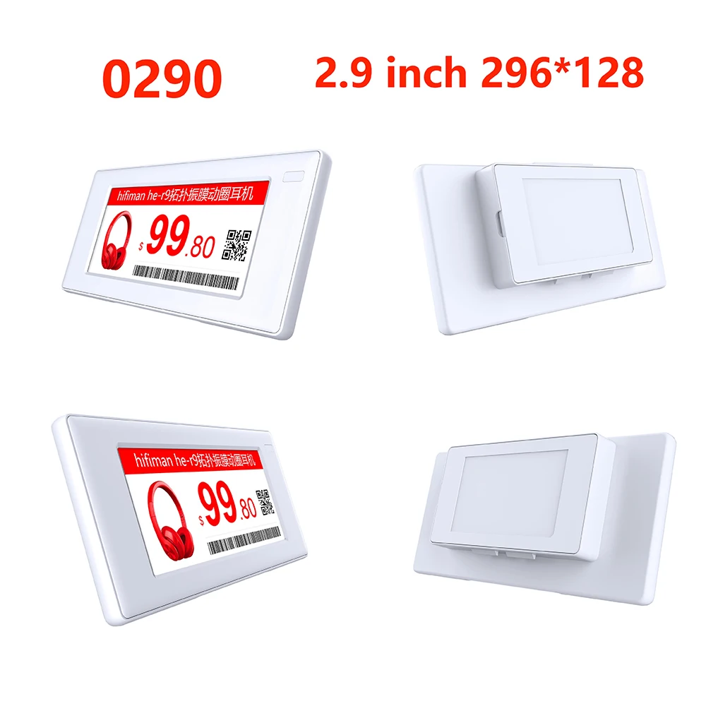 Electronic Price Tag Display Card 2.9 inch Electronic Price Tag Card Screen Paper Module