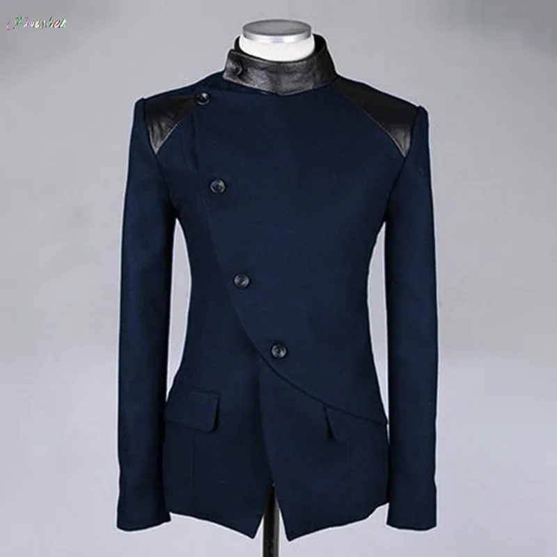 

Men's Coat Medieval Vintage Steampunk Jacket Gentleman Prince Cosplay Costume Halloween Party Stage Show Irregular Coat For Men