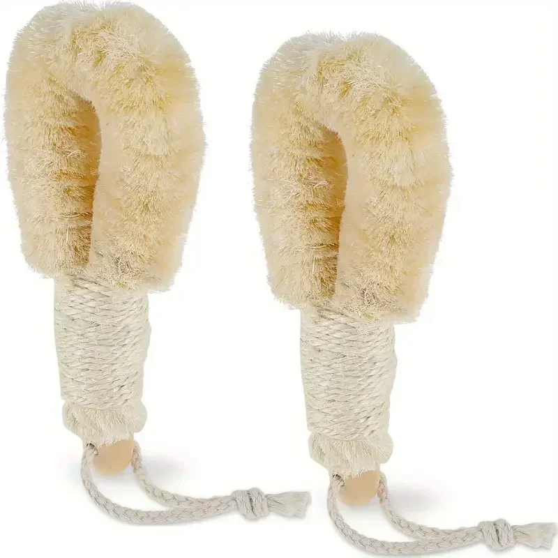 Dry Brushing Body Brush for Skin Exfoliating Body Scrubber Brushes  For Lymphatic Drainage Cellulite Body Exfoliator Bath Shower