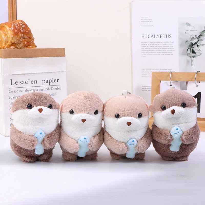 Otter Doll Plush Toy Mini Doll Table Decoration