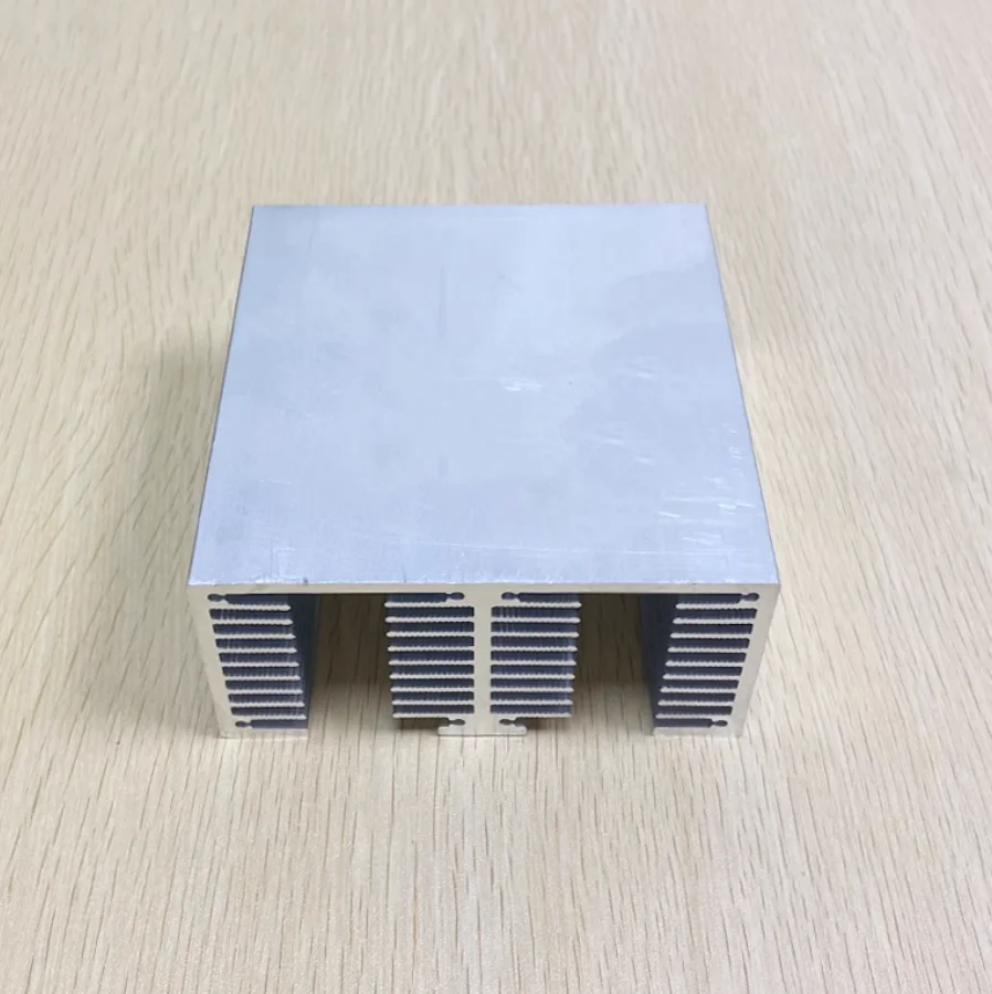 Radiador Refrigerado a ar do fã Duplo Igbt Eletrônico Tubo do Poder Dissipador de Calor Refrigerar do Vento Poder Superior 100x50x100 150 mm