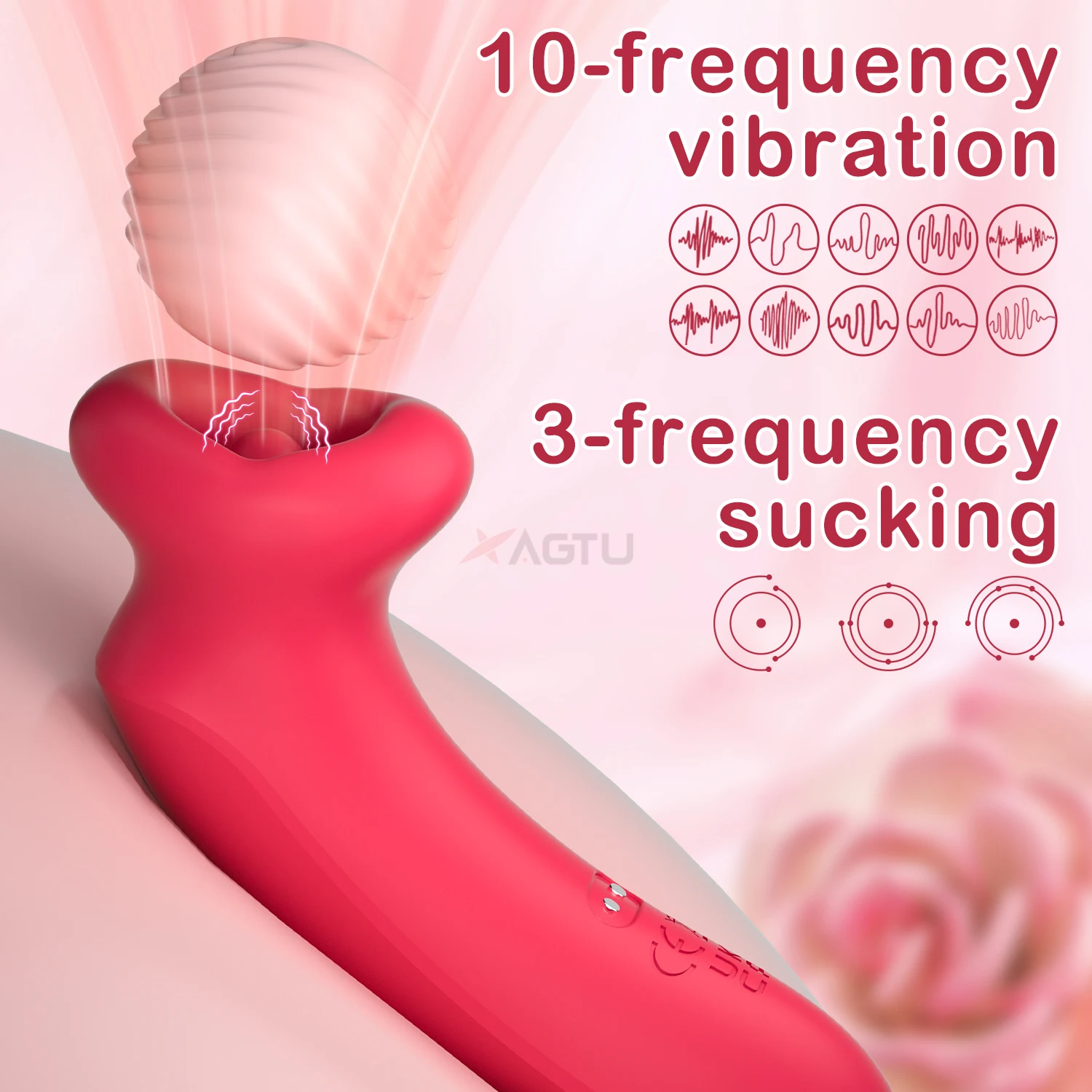 Klitorisstimulator med vakuumsug för kvinnor rabbit vibrator_voghion.com