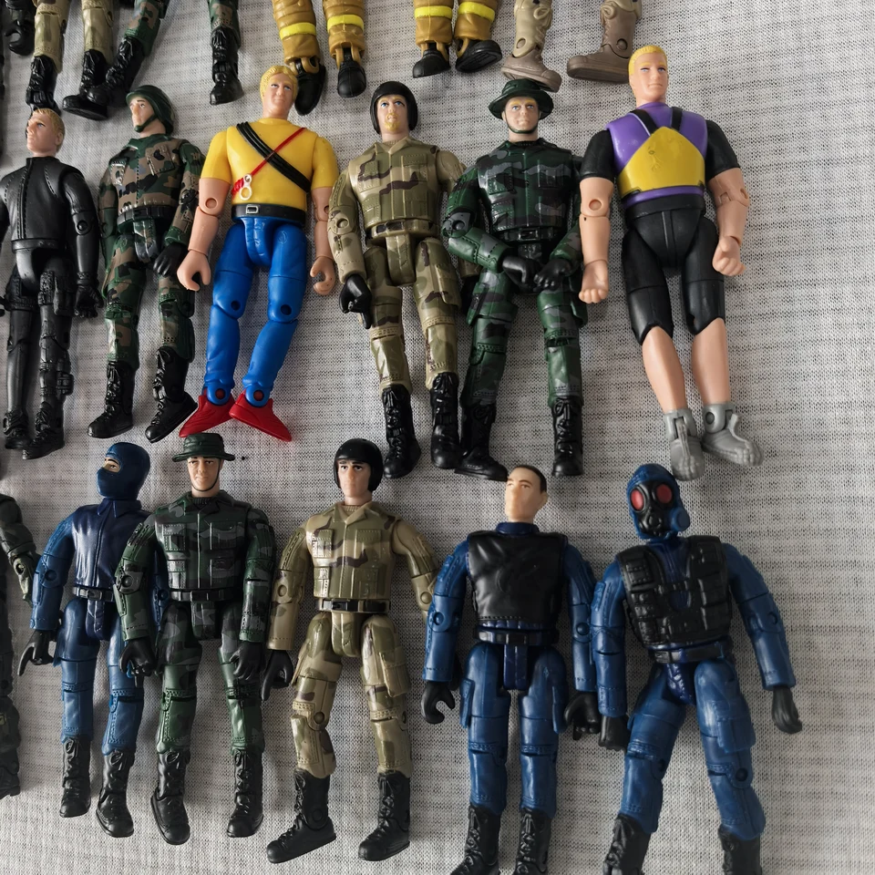 5 個 10 センチメートル多くのスタイルの兵士モードプラスチック