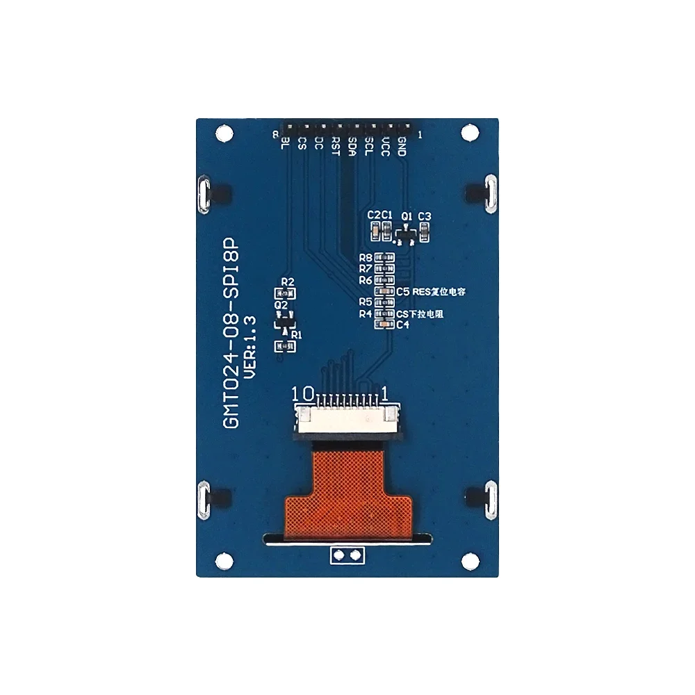 2.4 inch IPS LCD display module 240x320 interface SPI driver ST7789V full color