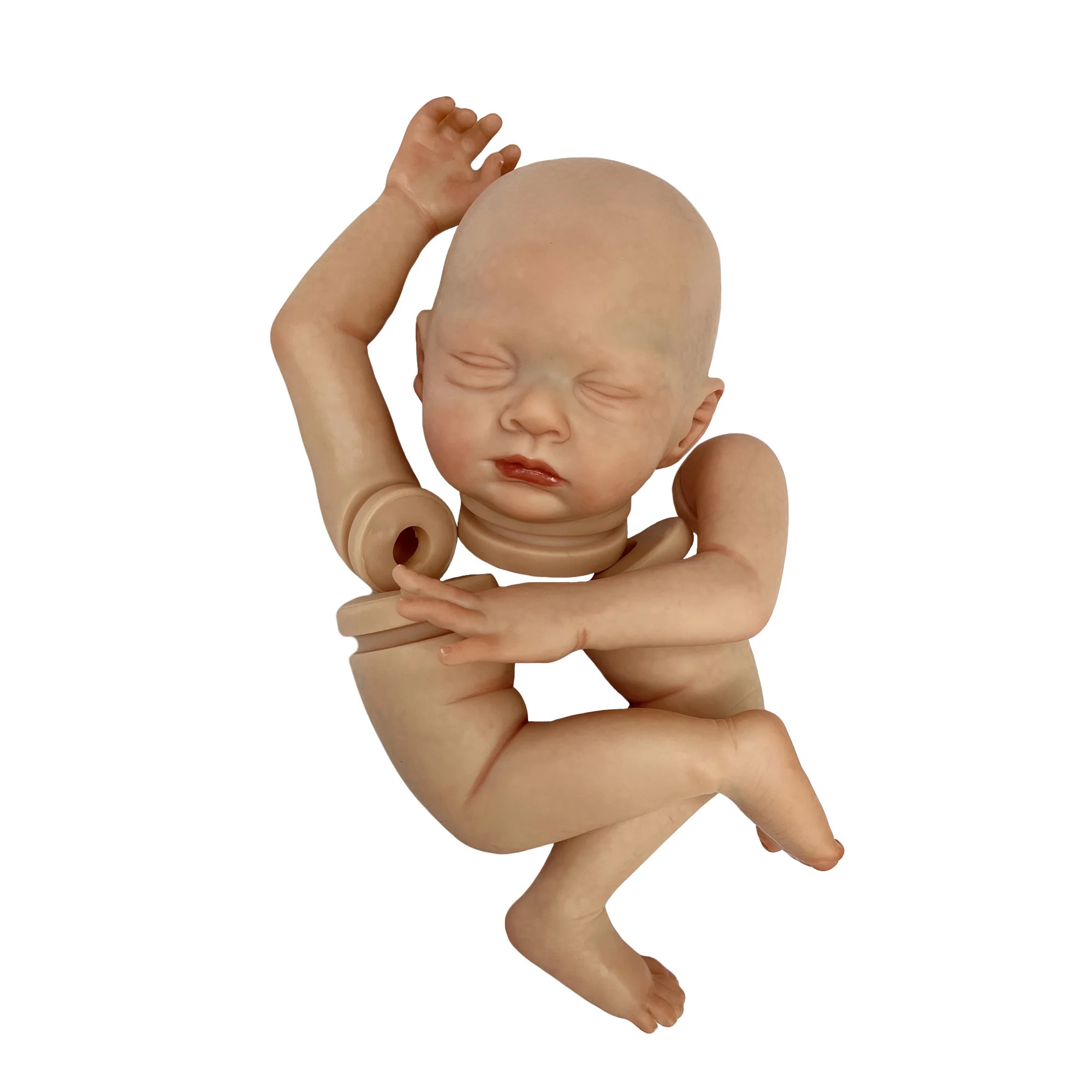 

Окрашенные наборы кукол Реборн, 20 дюймов, незасобранные детали кукол «сделай сам», реалистичный комплект реборн