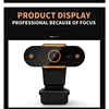 Computer Webcam HD 1080P Webcast Video Chat Tablet USB Webcam Built-in Microphone Clear Radio Can Be Used for Company Meeting 6