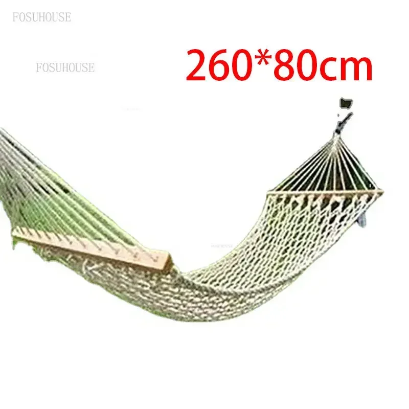 Outdoor Swings Hammocks Camping Field Sling Light Luxury Dormitory Swing Cradle Tied Rope Double Mesh Hammock Hanging Tree