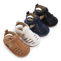 Sandalias antideslizantes para bebé, zapatos de playa para niño y niña, mocasines para recién nacido, 2022