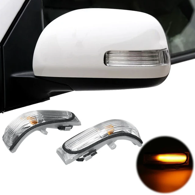 Neue Auto Spiegel Anzeige Blinker Licht Links / Rechte Seite Stabil  Zuverlässig Durable Secure Fit Kompatibel mit Toyota Camry Corolla # 297012