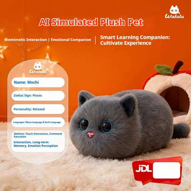 Walulu WLC 1 Smart Robot Companion Robot Touch Bionic Interaction Emotional Companionship Wireless Indoor Intelligence Gifts 2